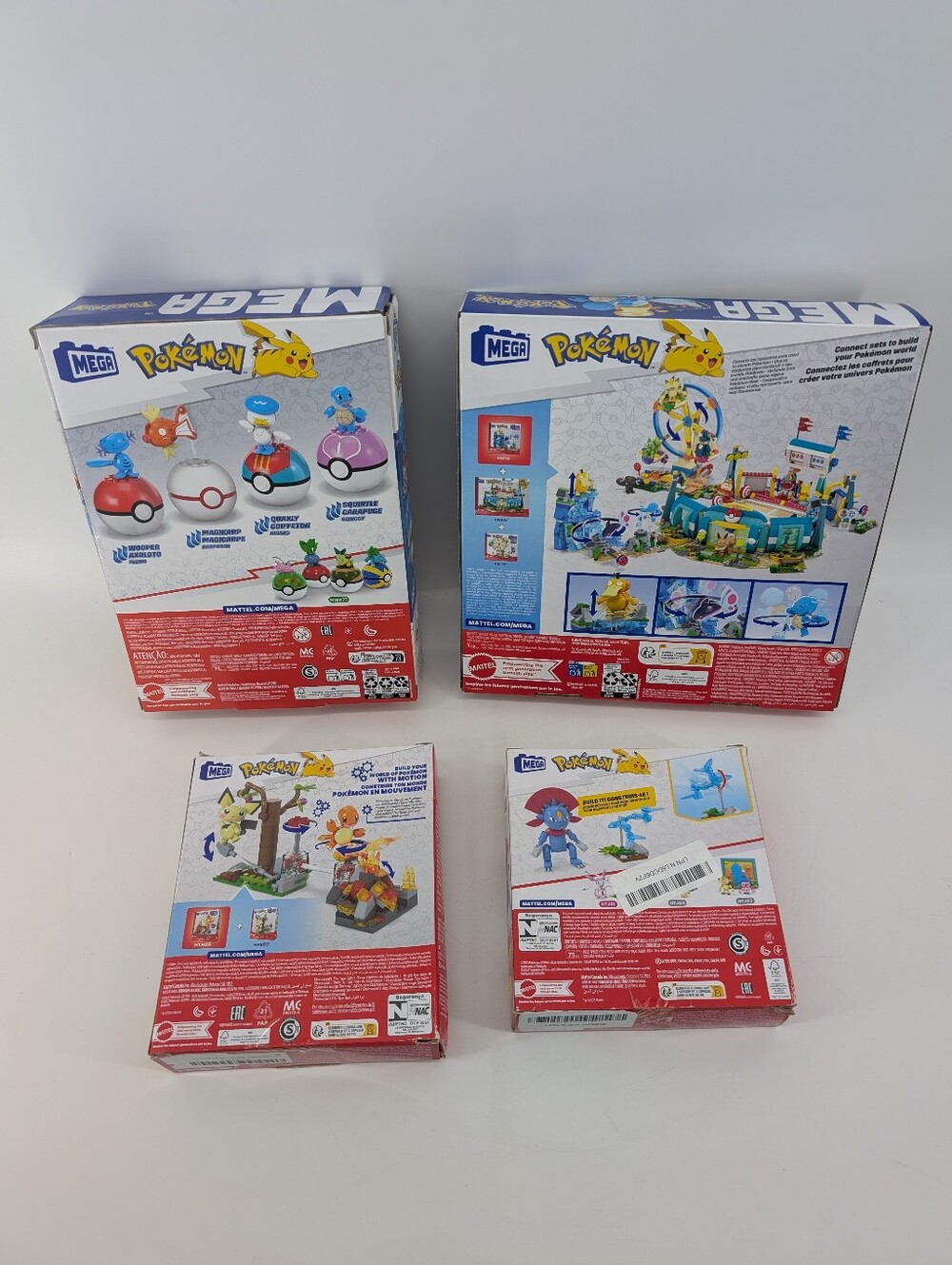 Mega Bloks Pokemon Building Sets Aquatic Adventure Water Trainer Set Charmander - Picture 2 of 9